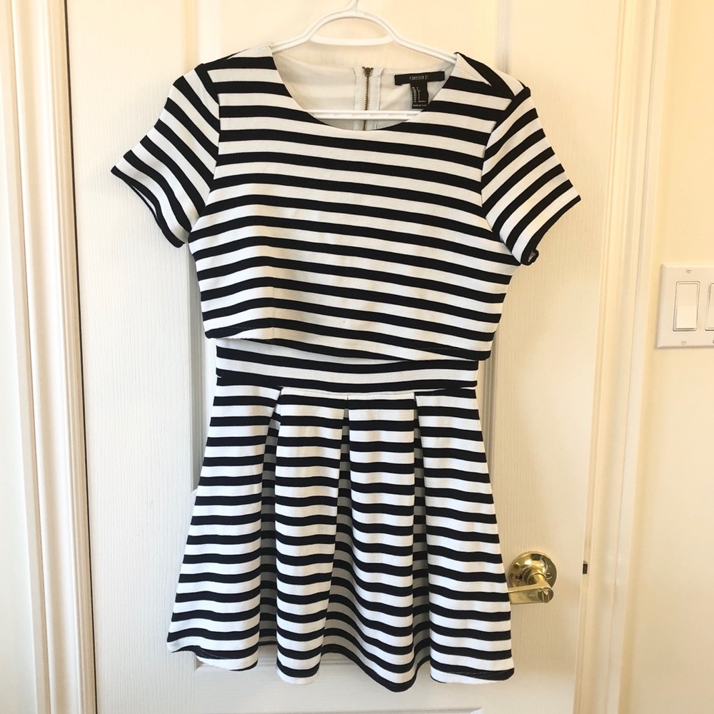 Forever21 stripes dress